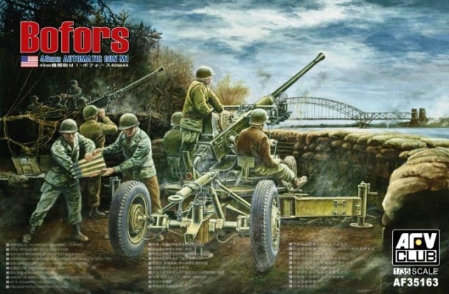 AFV Club AF35163 Bofors 40mm Aa Gun 1:35