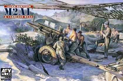 AFV Club AF35182 105mm Howitzer M2A1 Carig 1:35