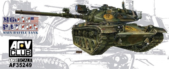 AFV Club AF35249 M60A3 Patton Tank 1:35