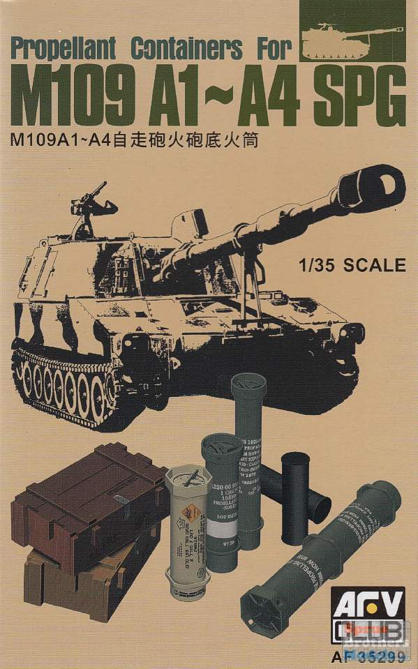 AFV Club AF35299 Propellant Cont for M109 1:35