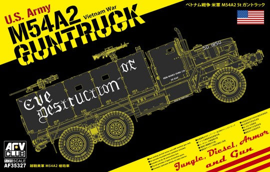 AFV Club AF35327 U.S. Army M54A2 GunTruck Vietnam 1:35