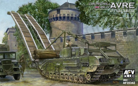 AFV Club AF35342 Churchill Mk.IV AVRE Bridge Layer 1:35