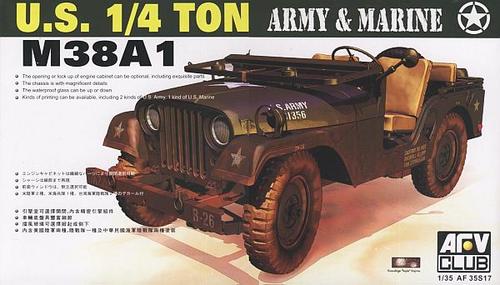 AFV Club AF35S17 M-38A1C 1/4ton 4x4 Jeep