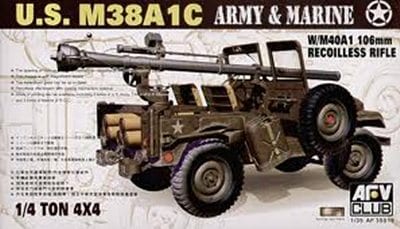 AFV Club AF35S19 M-38 Recoiless 1:35