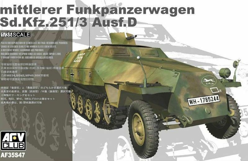 AFV Club AF35S47 Sd.Kfz.251/3 Ausf.D 1:35