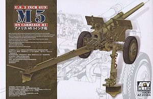 AFV Club AF35S64 US 3'Gun M5 on Carriage M1 1:35