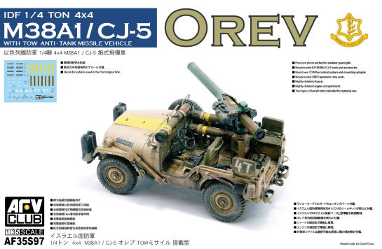 AFV Club AF35S97 IDF M38A1/CG05 4X4 Anti Tank Vehicle 1:35
