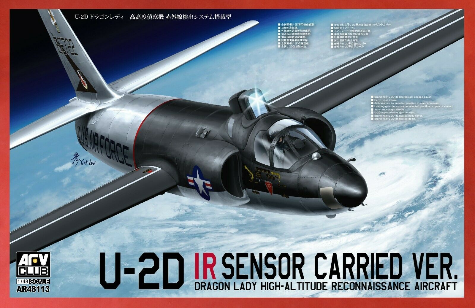 AFV Club AR48113 U-2D w/IR Sensor Carrier Version 1:48