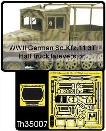 AFV Club TH35007 Photo Etch for Sd.Kfz 3t Half Track 1:35