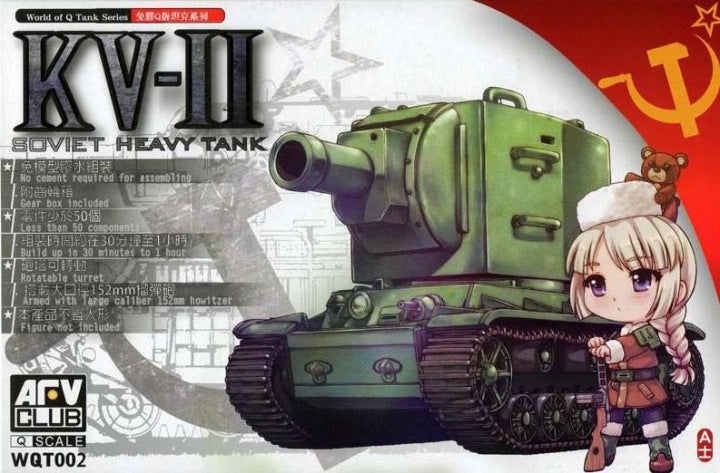 AFV Club WQT002 KV-II Soviet Heavy Tank Egg Tank