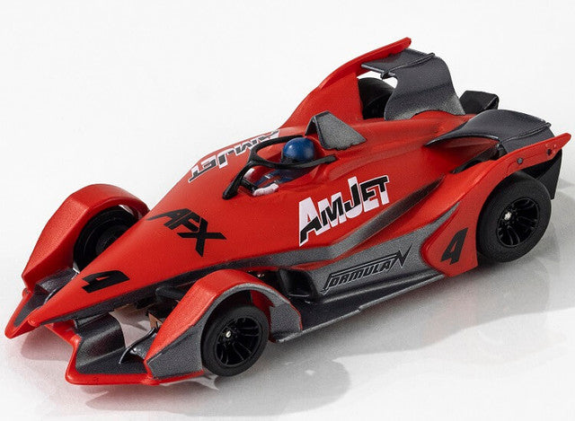 AFX Racing 22066 Formula N #4 Red/Grey Mega G+