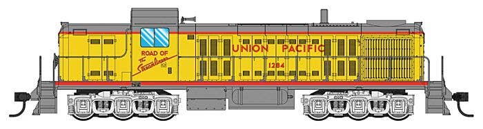 PREORDER Walthers Mainline HO 910-20724 Alco RSC2 Diesel Locomotive, Union Pacific #1284 (DCC & Sound Equipped)
