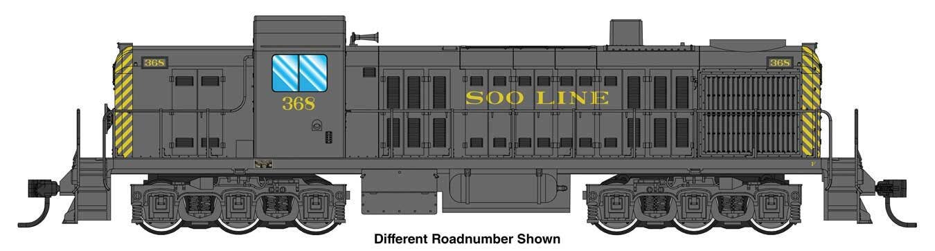 PREORDER Walthers Mainline HO 910-10722 Alco RSC2 Diesel Locomotive, Soo Line #369