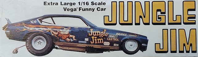 Atlantis Models 1486 Jungle Jim Vega Funny Car 1:16