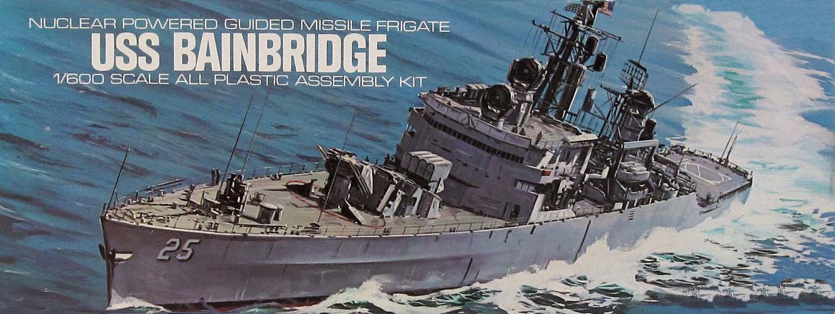 Atlantis Models 717 USS Bainbridge Destroyer 1:600