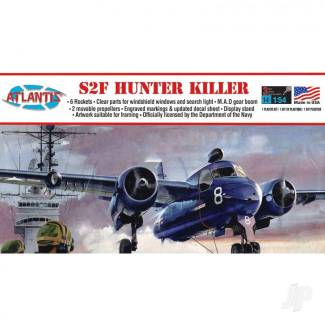 Atlantis 1/54 S2F Hunter Killer Aircraft