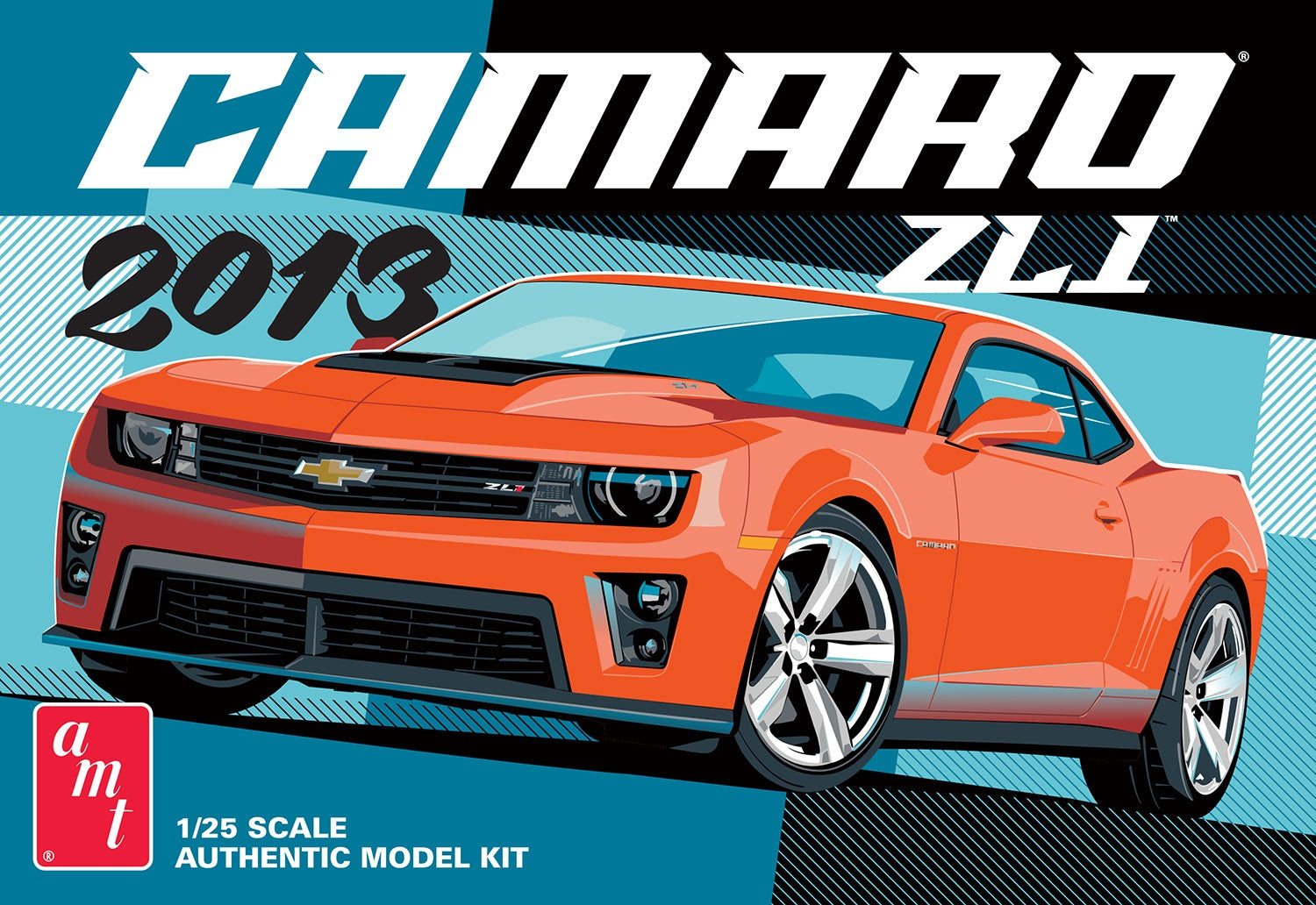 AMT 1493 2013 Chevy Camaro ZL1 1:25