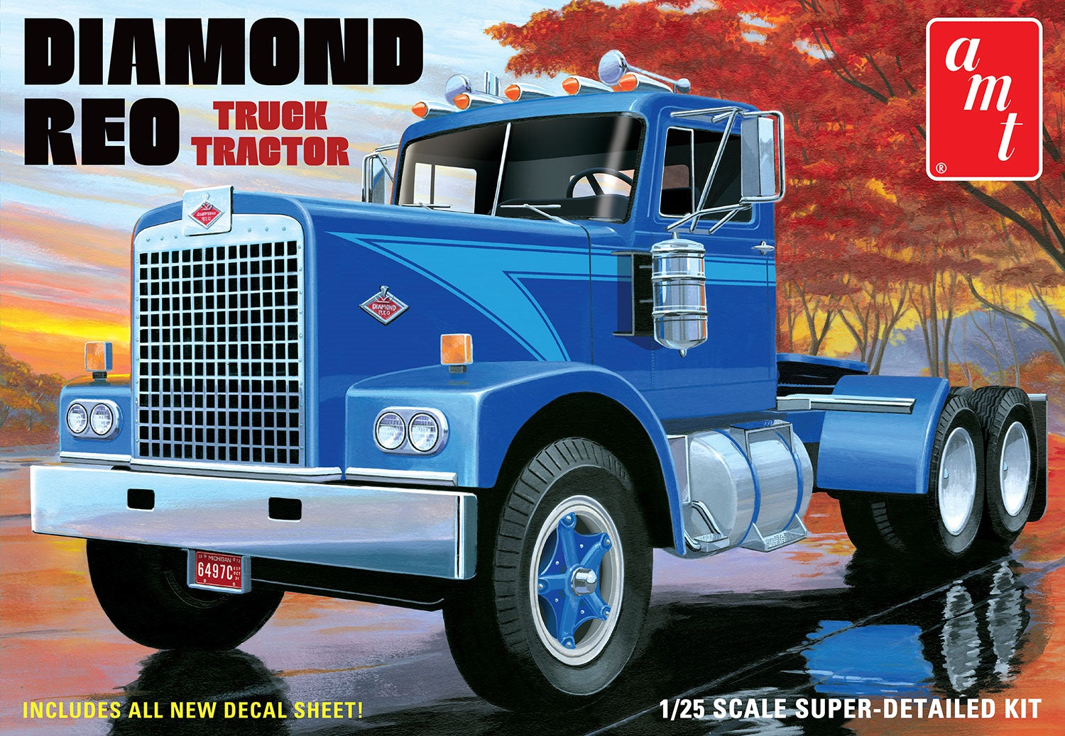 AMT 1500 Diamond Reo Truck Tractor 1:25