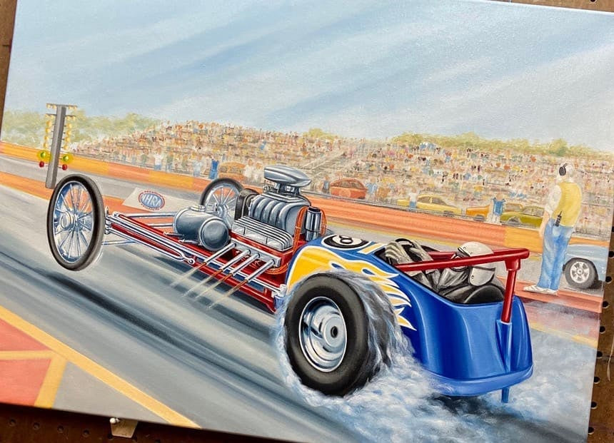 Atlantis 1/24 Fireball Slingshot Dragster