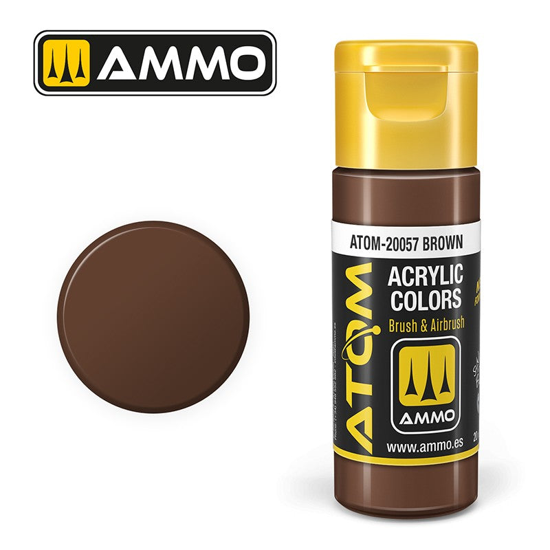 Ammo Mig 20057 ATOM COLOR BROWN
