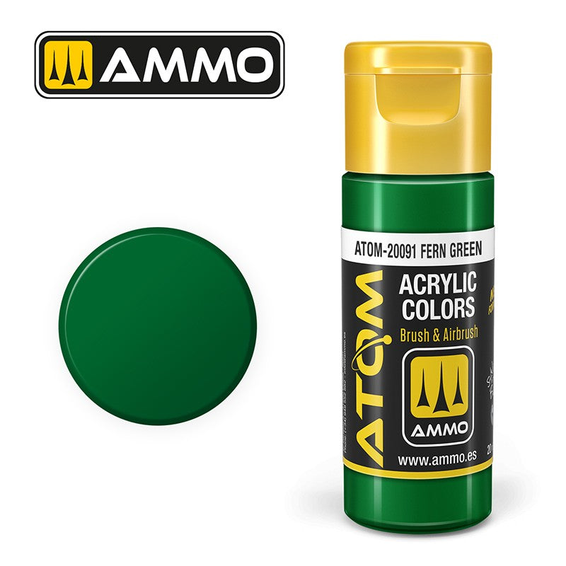 Ammo Mig 20091 ATOM COLOR FERN GREEN