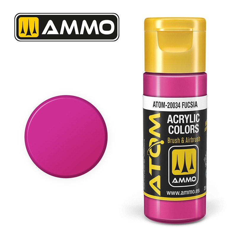 Ammo Mig 20034 ATOM COLOR FUCSIA
