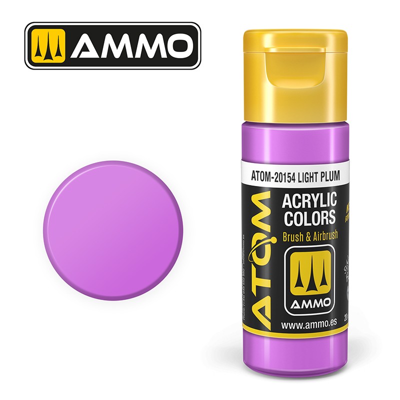 Ammo Mig 20154 ATOM COLOR LIGHT PLUM
