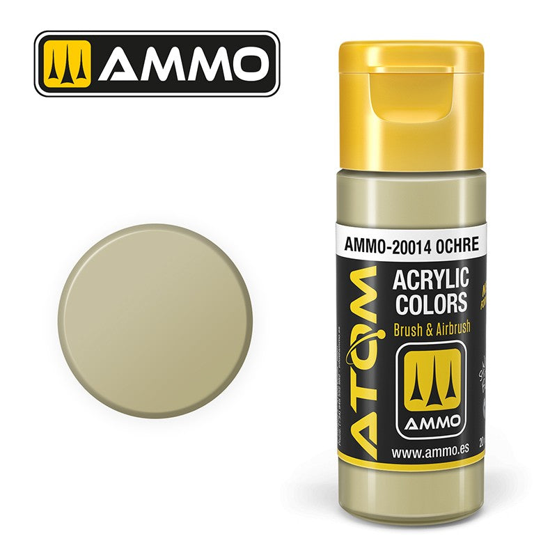 Ammo Mig 20014 ATOM COLOR OCHRE