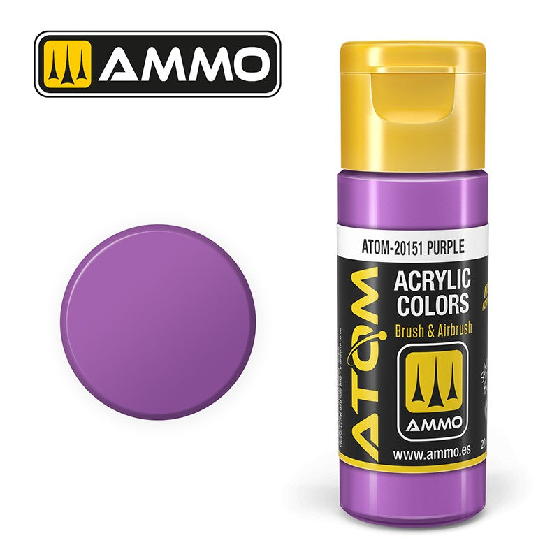 Ammo Mig 20151 ATOM COLOR PURPLE FS37142