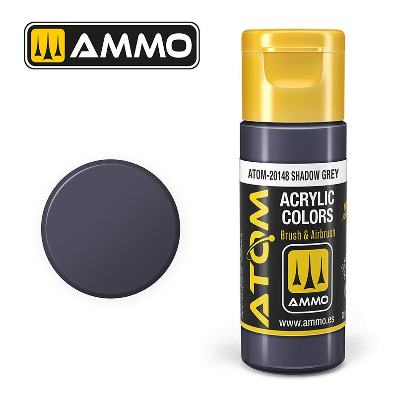 Ammo Mig 20148 ATOM COLOR SHAWDOW GREY
