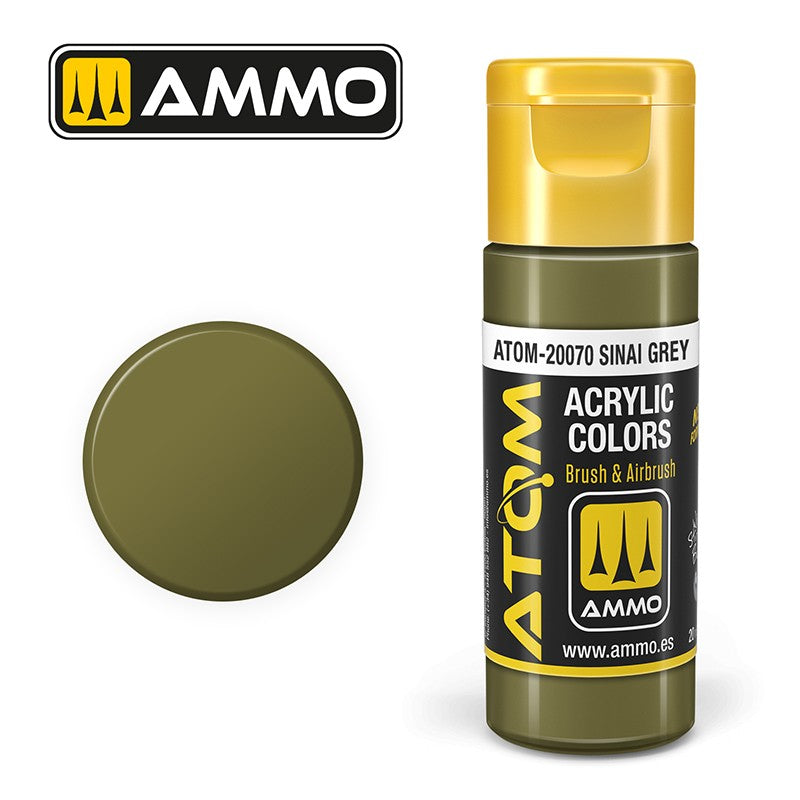 Ammo Mig 20070 ATOM COLOR SINAI GREY