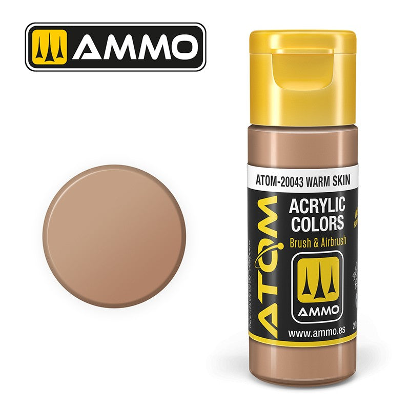 Ammo Mig 20043 ATOM COLOR WARM SKIN
