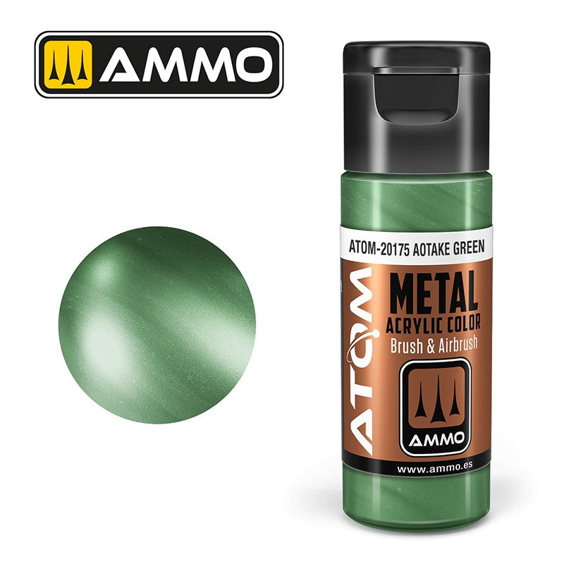 Ammo Mig 20175 ATOM METALLIC AOTAKE GRN