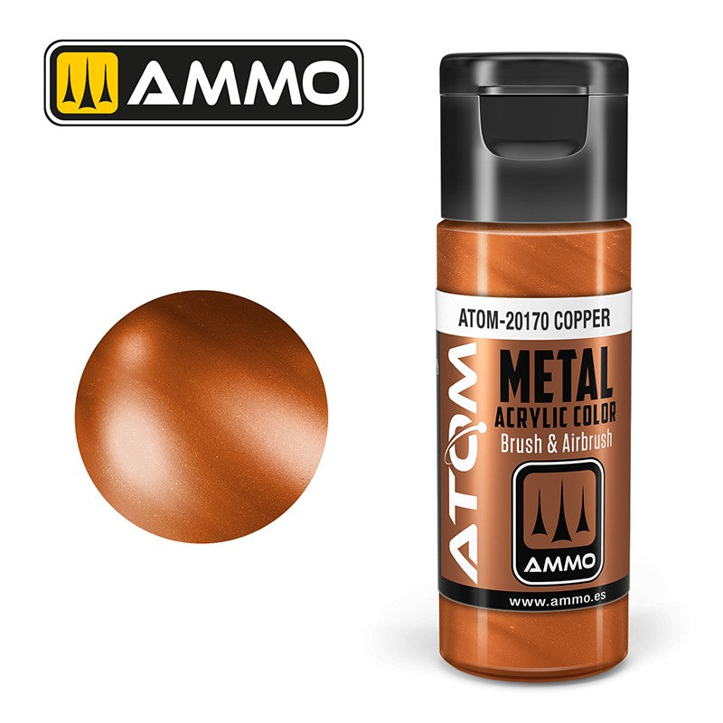 Ammo Mig 20170 ATOM METALLIC COPPER