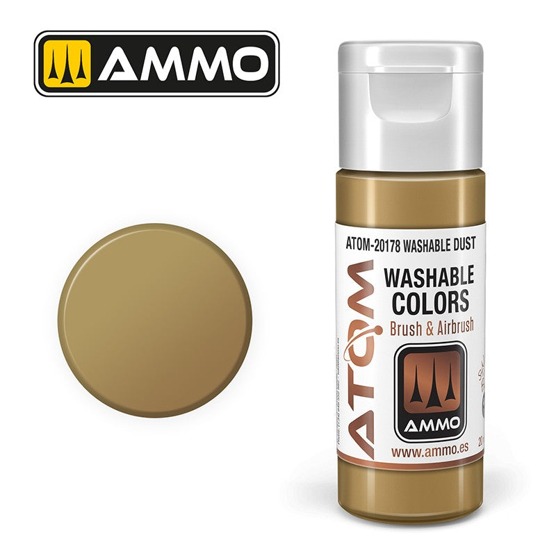 Ammo Mig 20178 ATOM WASHABLE DUST