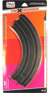Auto World 173 9' Curved Track 1/4 Circle 2pk