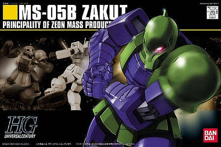Bandai 143417 HG Zaku I Mobile Suit Gundam 1:144 HGUC
