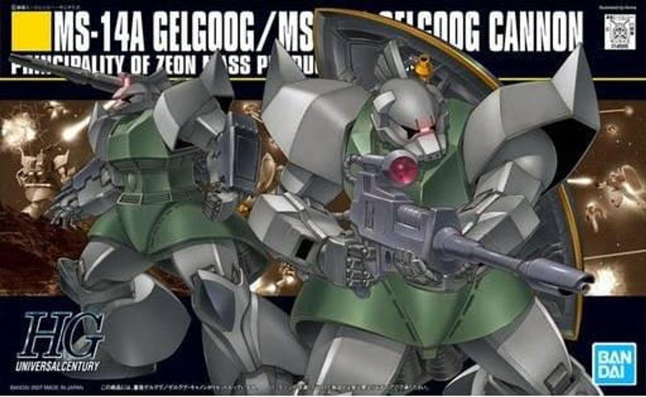 Bandai 2001466 HG Gelgoog Cannon Mobil Suit Gundam HGUC