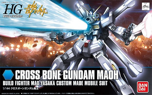 Bandai 2256316 HG Cross Bone Gundam Maou 1:144 HGBF