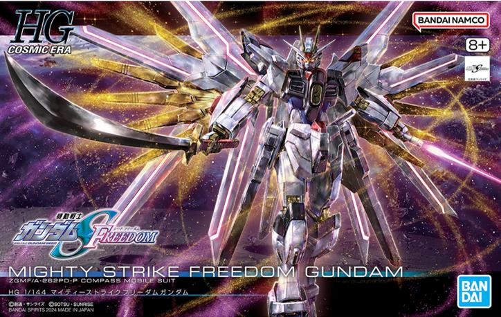 Bandai 2679242 HG Mighty Strike Freedom Gundam Seed 1:44