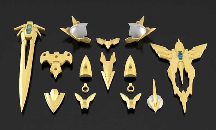 Bandai 2715316 30MF Class UP Armor (Liber Holy Knight)