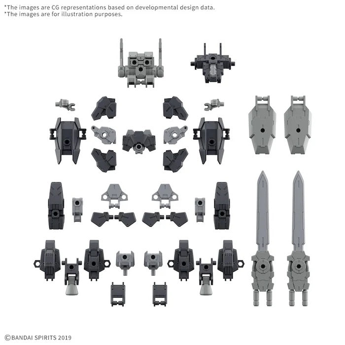 Bandai 2773798 30MM Full Armor Unit 1 Option Parts Set