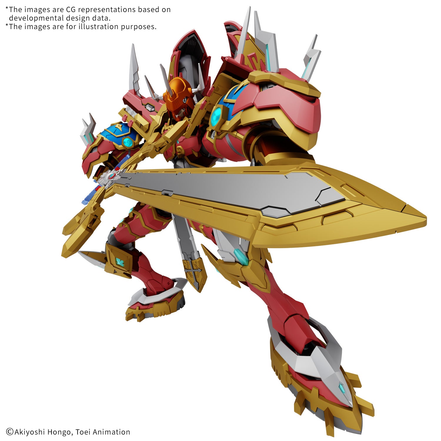 Bandai 2809302 Kaisergreymon Amplifed Fig-Rize Std