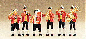 Preiser HO 206 Band, Tyrolean #1