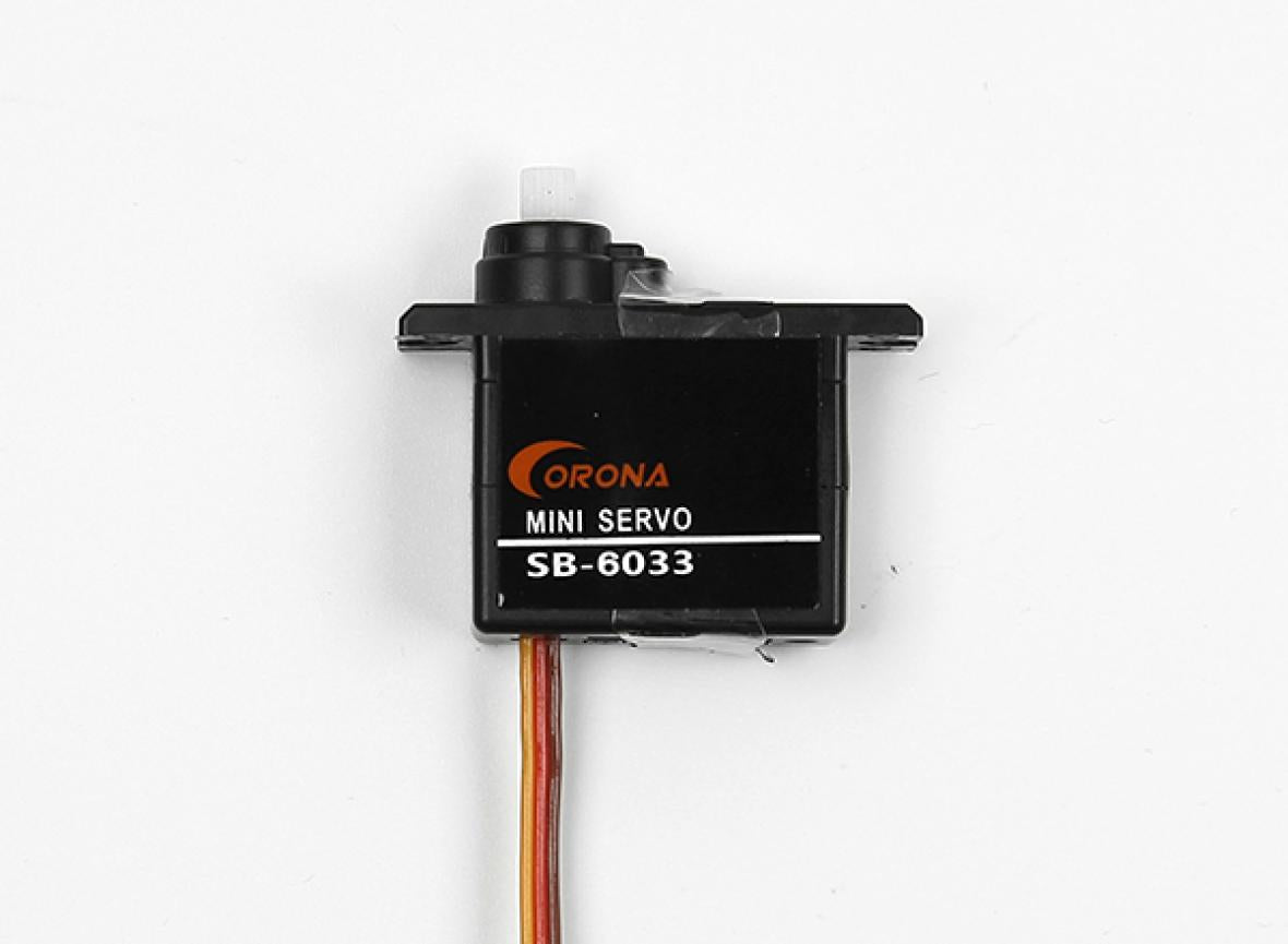Corona SB6033 Servo - .95 kg (13.19 oz-in), 0.10 sec - 6.2g