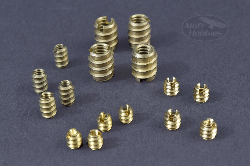 Threaded Inserts No.6-32  20pcs