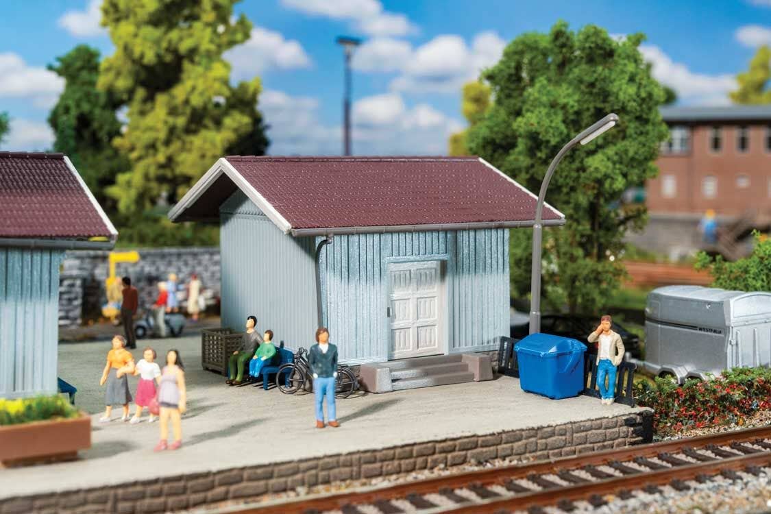 PREORDER Faller HO 120301 Bus Shelter & Waiting Room Kit | 34.19