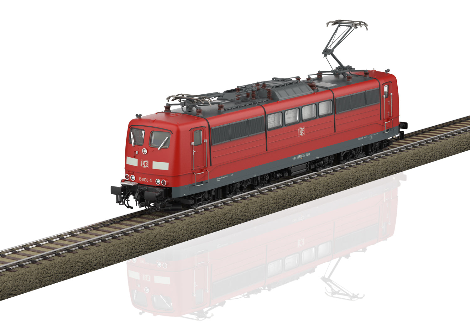 PREORDER Minitrix HO 25652 Class 151 Electric, Deutsche Reichsbahn #151 035-3 (DCC & Sound Equipped)