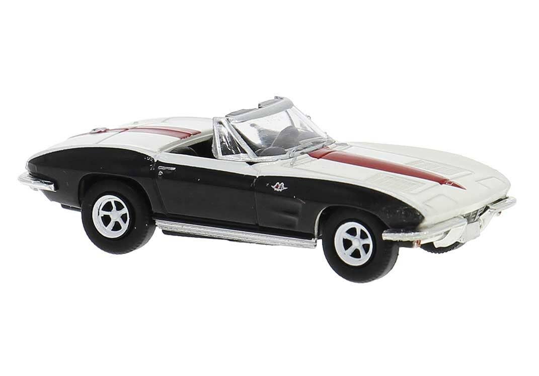 PREORDER Brekina HO 18029 Chevrolet Corvette C2 Convertible, White