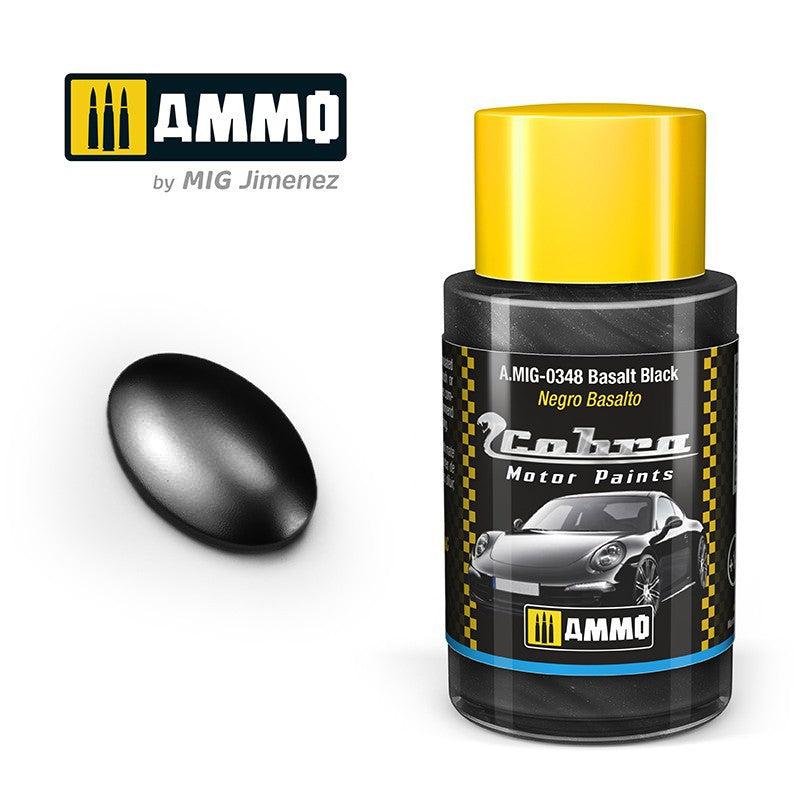 Ammo Mig 0348 COBRA MOTOR BASALT BLACK